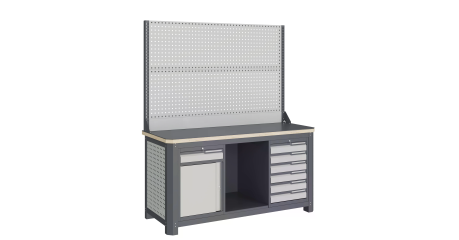 Верстак слесарный MCN 1552.S68.1-2