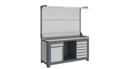 Верстак слесарный MCN 1552.S68.1-2F