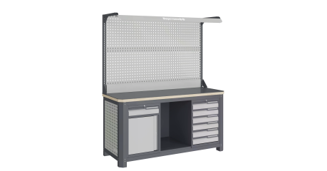 Верстак слесарный MCN 1552.S68.1-2F