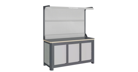 Верстак слесарный MCN 1552.S777-2F