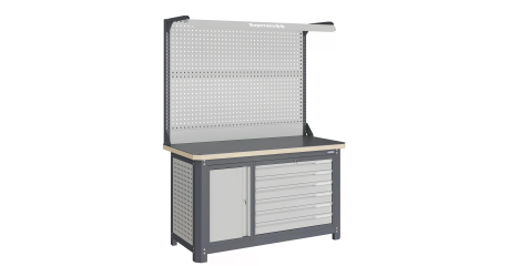 Верстак слесарный MCN 1552.S7L6-2F