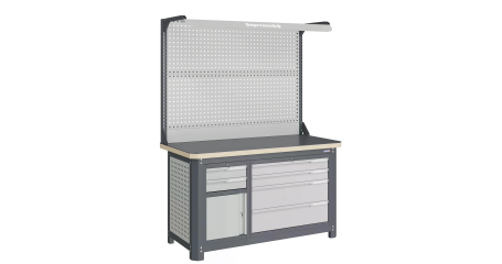 Верстак слесарный MCN 1552.S9L4-2F