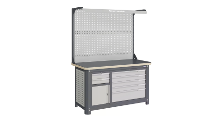 Верстак слесарный MCN 1552.S9L5-2F